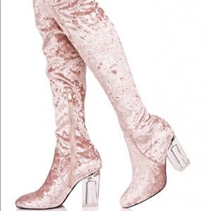High Frequency Thigh High Boots
